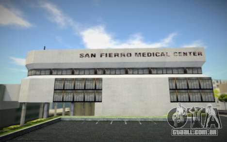 Hospital renovado em San Fierro para GTA San Andreas