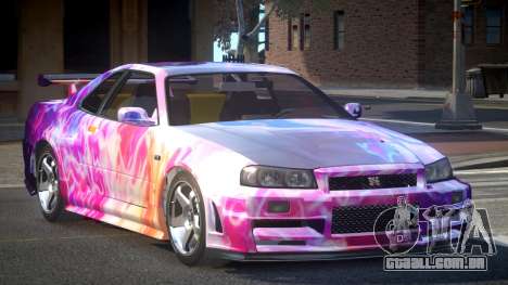 Nissan Skyline R34 Qz7 L2 para GTA 4