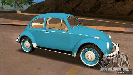 Volkswagen Beetle (Fusca) 1300 1974 - Brazil para GTA San Andreas