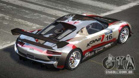 Porsche 918 SP Racing L4 para GTA 4