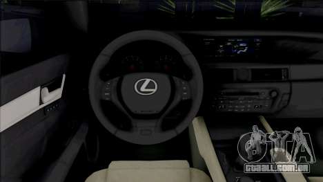 Lexus GS350 Black para GTA San Andreas