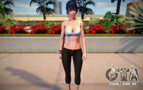 DOA6 Nyotengu Energy Up Training Wear para GTA San Andreas