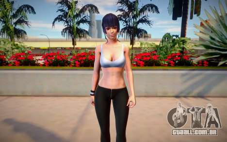 DOA6 Nyotengu Energy Up Training Wear para GTA San Andreas