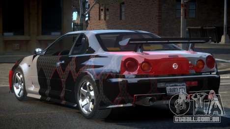 Nissan Skyline R34 Qz7 L9 para GTA 4