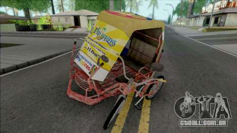 Philippines Pedicab para GTA San Andreas