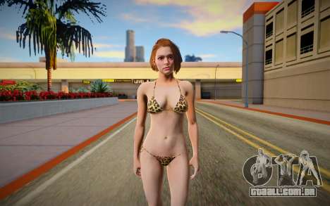Jill Bikini para GTA San Andreas
