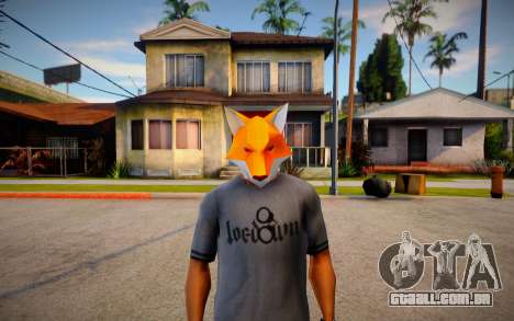 Fox mask (Diamond Casino Heist) para GTA San Andreas