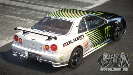 Nissan Skyline PSI Drift L7 para GTA 4