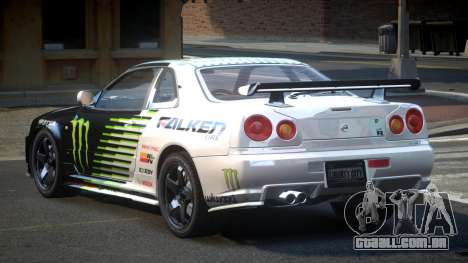 Nissan Skyline PSI Drift L7 para GTA 4