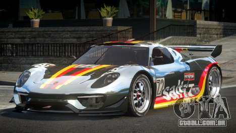 Porsche 918 SP Racing L9 para GTA 4