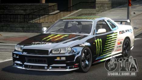 Nissan Skyline PSI Drift L7 para GTA 4