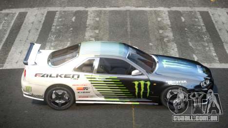 Nissan Skyline PSI Drift L7 para GTA 4