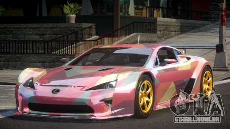 Lexus LFA PSI-R L2 para GTA 4