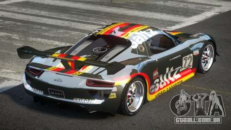 Porsche 918 SP Racing L9 para GTA 4