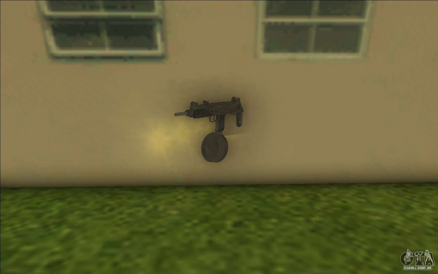 Uzi Drum Mag Para Gta Vice City