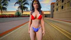 Wonder Woman Bikini Girl from Dead or Alive 5 para GTA San Andreas