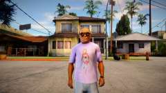 Camisa Asuna Love (SAO) para GTA San Andreas