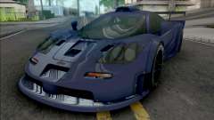 McLaren F1 GTR Longtail (SA Lights) para GTA San Andreas