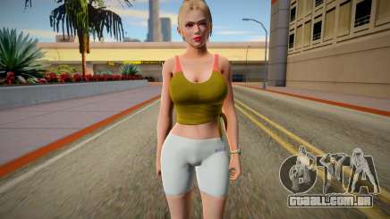 DOA6 Rachel Energy Up Training Wear para GTA San Andreas