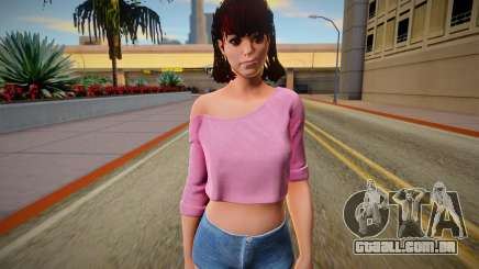 Tiffany Cox from Friday the 13th: The Game para GTA San Andreas