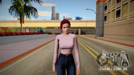 Kasumi Fashion Casual v20 para GTA San Andreas