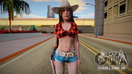 Claire Redfield Rodeo Resident Evil Revelations para GTA San Andreas