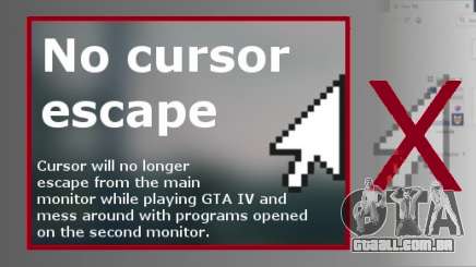 No Cursor Escape para GTA 4