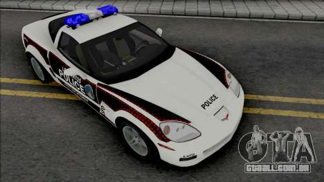 Chevrolet Corvette Z06 Bosnian Police Livery para GTA San Andreas