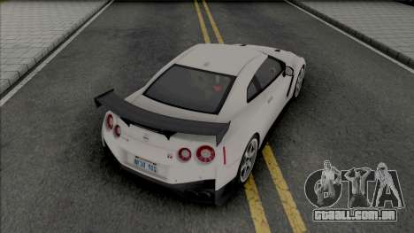 Nissan GT-R Nismo (SA Plate) para GTA San Andreas