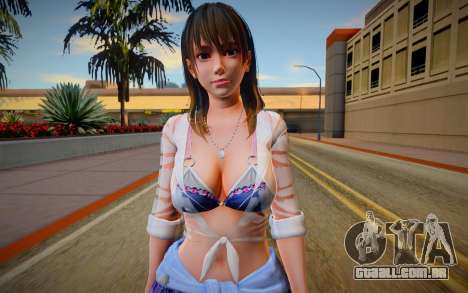 DOAXVV Nanami Twilight Time para GTA San Andreas