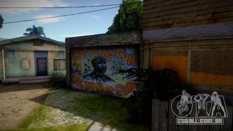 2Pac Graffiti para GTA San Andreas