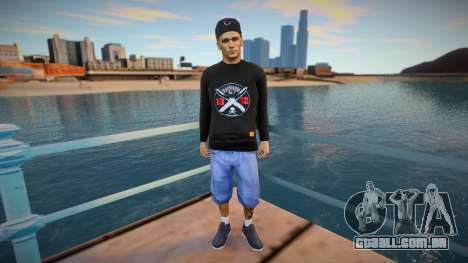 O cara de shorts cinza para GTA San Andreas