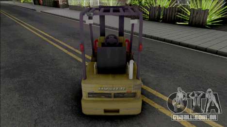 Hyster DT (Forklift) para GTA San Andreas