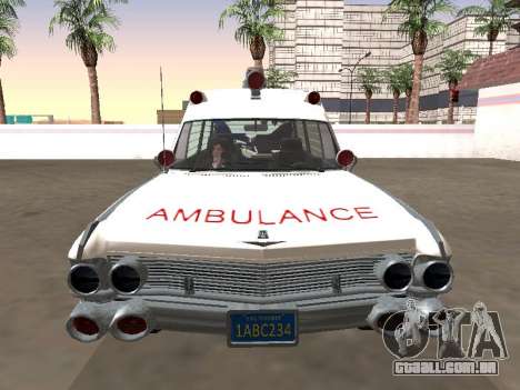 Cadillac Miller-Meteor 1959 Old Ambulance para GTA San Andreas