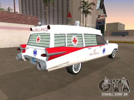 Cadillac Miller-Meteor 1959 Old Ambulance para GTA San Andreas