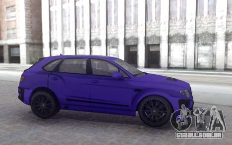 Bentley Bentayga Lumma para GTA San Andreas