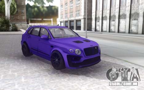 Bentley Bentayga Lumma para GTA San Andreas