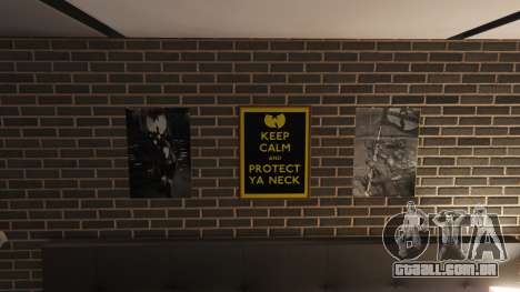 Franklin New Posters & Wu-Tang Clan Collection para GTA 5