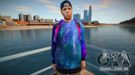 Boyfriend style Galaxy backpack para GTA San Andreas