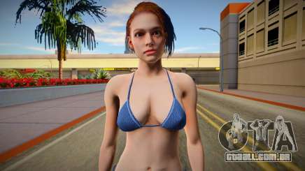 RE3 Remake Jill Valentime Bikini para GTA San Andreas