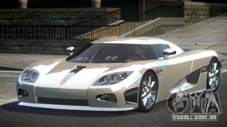 Koenigsegg CCX GST-R para GTA 4