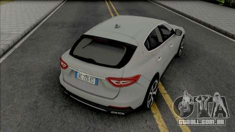 Maserati Levante [Fixed] para GTA San Andreas