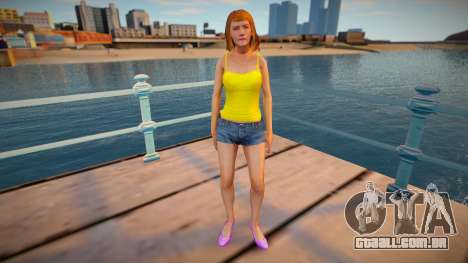 Peters girlfriend para GTA San Andreas