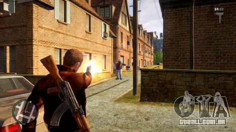 One Handed Weapon Animation Mod para GTA 4