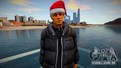 Bench Natal Christmas para GTA San Andreas