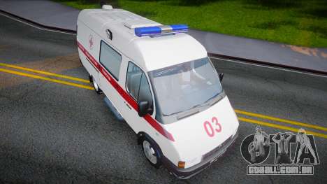 Gaz-32214 (Gazel) - Ambulância para GTA San Andreas