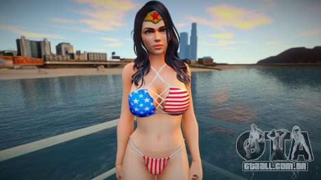 DC Wonder Woman Patriot v2 para GTA San Andreas