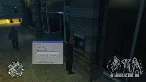 Bank Account IV para GTA 4