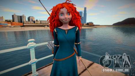 Merida from Brave V1.0 para GTA San Andreas