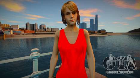 Emma Watson red dress para GTA San Andreas
